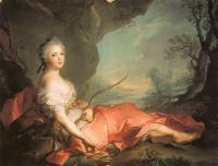 Nattier, Jean Marc - Marie-Adelaide of France as Diana